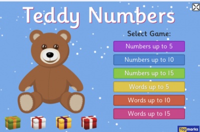 Top Marks - Teddy Numbers